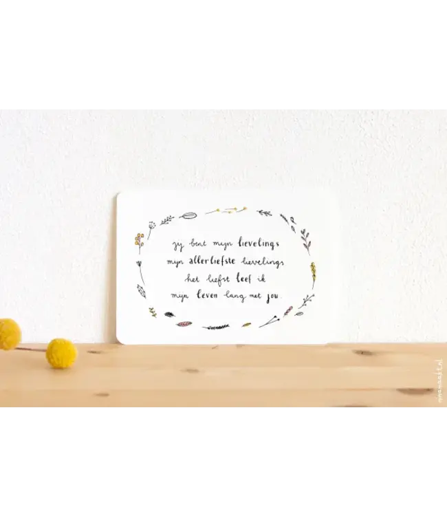 Nina Maakt •• Kaart | Lievelings