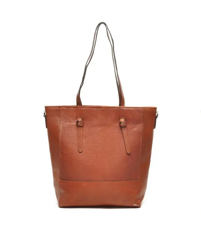 Berba •• Leren Shopper Lucca | Brandy
