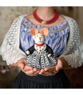 SJAAL MET VERHAAL  •• Decoratie Muis | Zeeuws Muisje