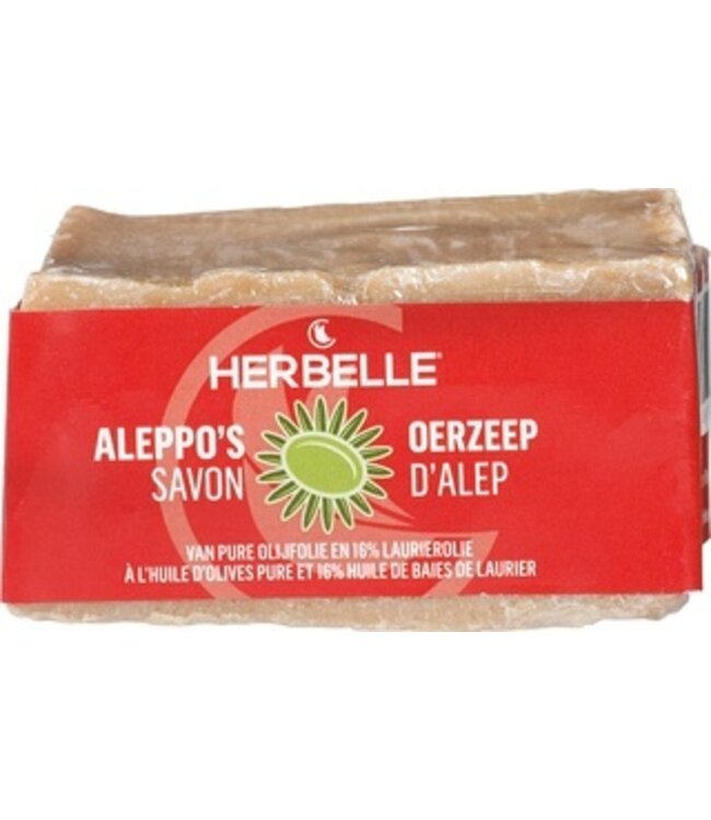 herbelle •• Aleppozeep olijfolie en Laurierolie