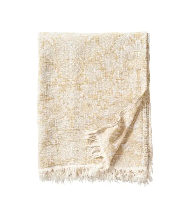 KLIPPAN PLAIDS •• Katoenen Plaid Sunflower