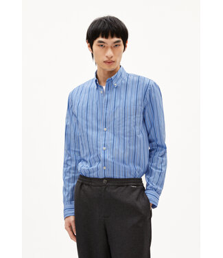 ARMEDANGELS •• Blouse GAVRAA STRIPES | Dark Morning
