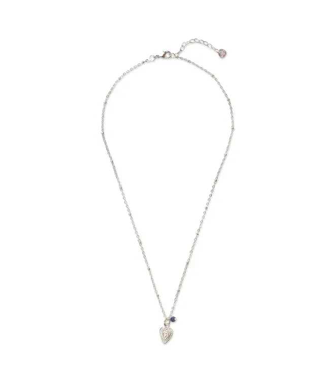 A BEAUTIFUL STORY •• Convinced Lapis Lazuli Verzilverde Ketting