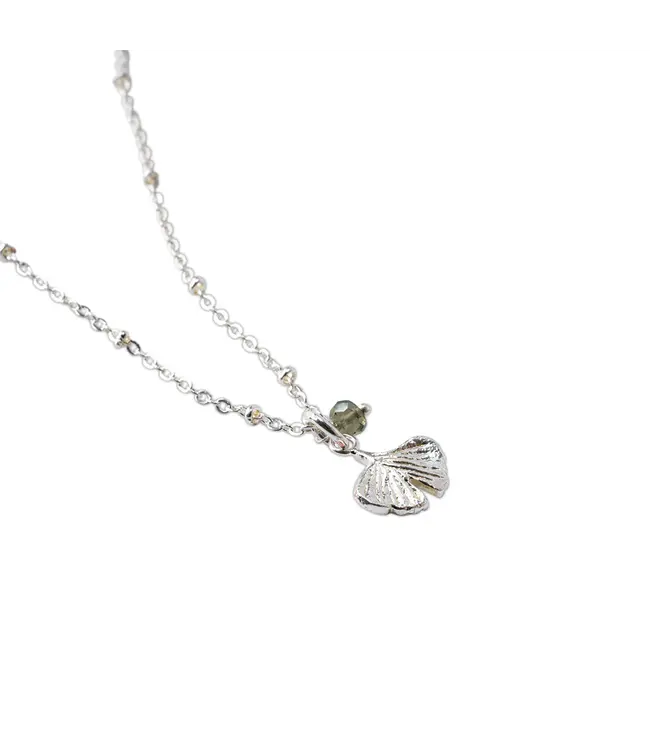 A BEAUTIFUL STORY •• Convinced Labradorite Necklace Silver Plated