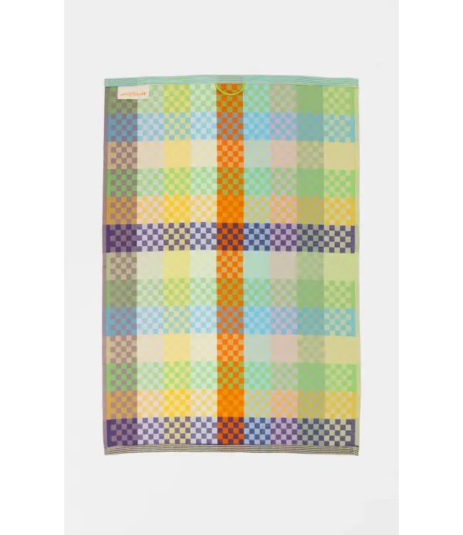 FOEKJE FLEUR •• Tea towel #58B checkered check