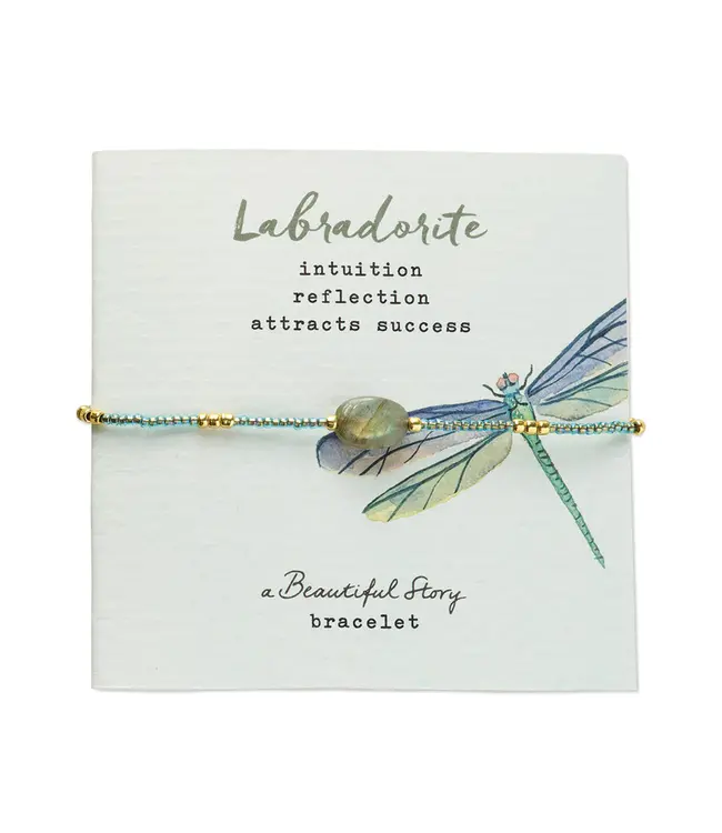 A BEAUTIFUL STORY •• Wanting Labradorite Bracelet