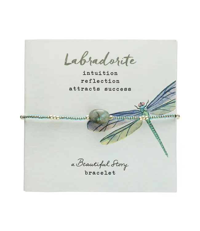A BEAUTIFUL STORY •• Wanting Labradorite Bracelet