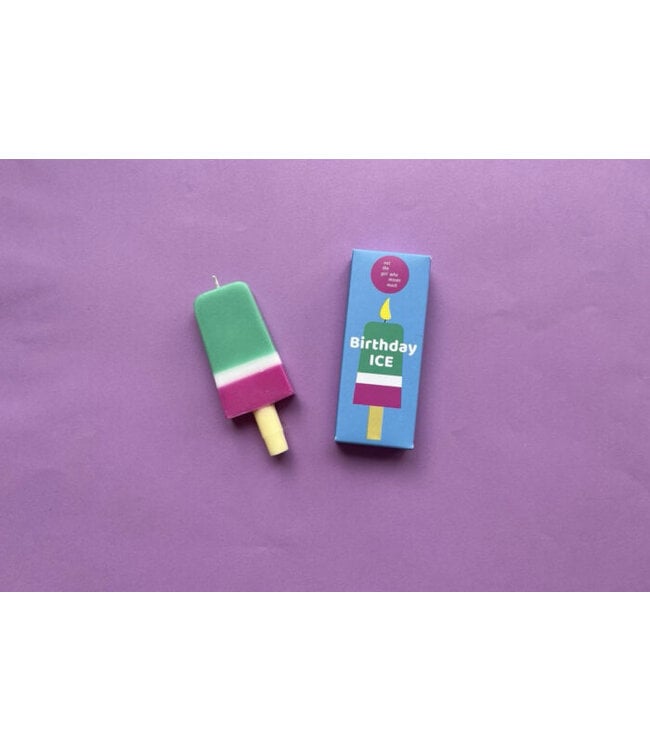 Loopvis •• Kaars ijsje | Birthday Ice