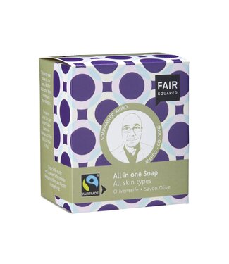 Fair Squared •• Zeepblok | All in one Soap | Olive