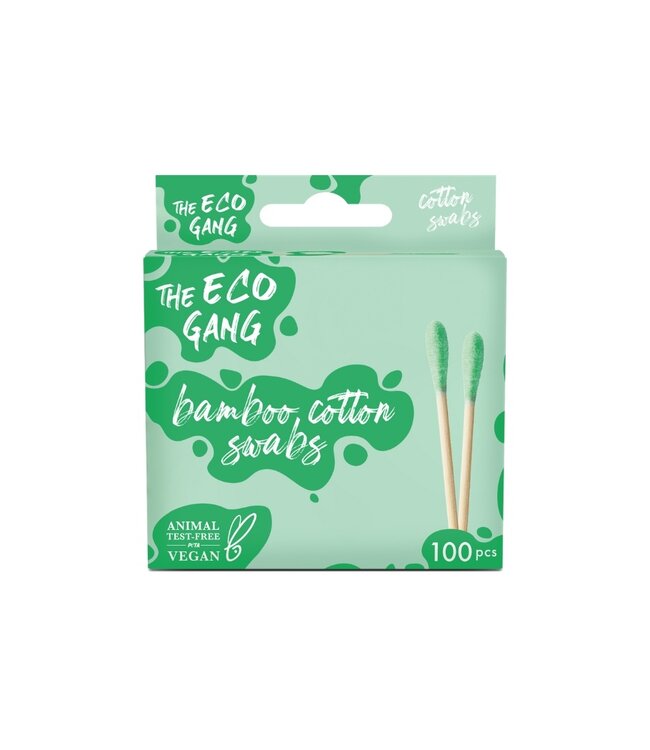 The Eco Gang •• Wattenstaafjes | Groen | Cotton Swabs