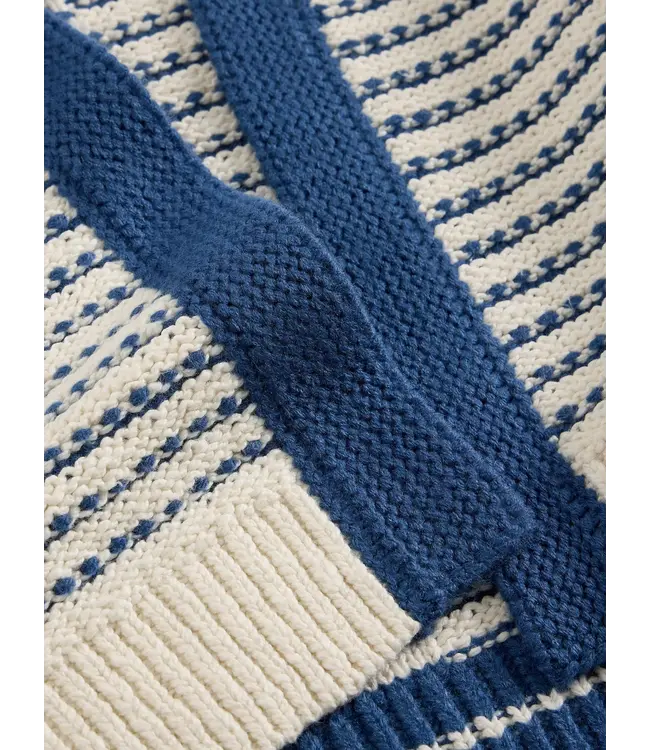 WHITE STUFF •• Kylie Waistcoat | Blue Multi