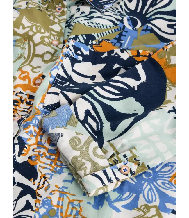 WHITE STUFF •• Sophie Organic Cotton | Orange Multi