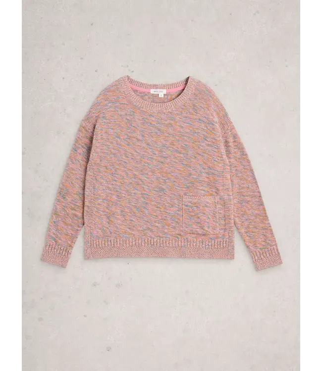 WHITE STUFF •• Victoria Jumper | Pink Multi