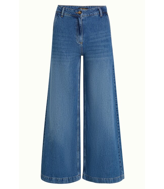 KING LOUIE •• Peppa Pants Stone Denim | Blue Tint