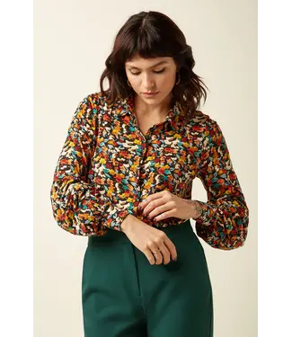 KING LOUIE •• Maisie Blouse Mauve | Multi Color