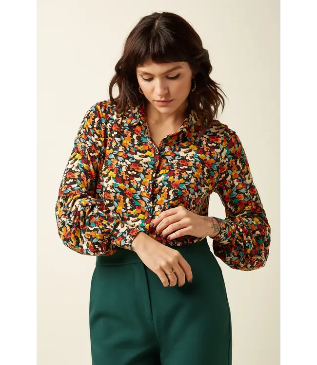 KING LOUIE •• Maisie Blouse Mauve | Multi Color