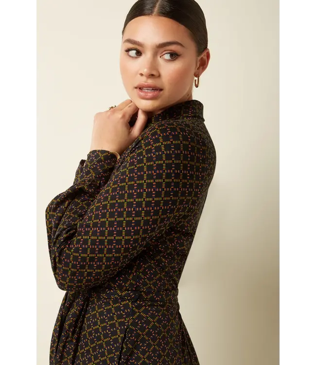 KING LOUIE •• Maisie Dress Dynamo | Black