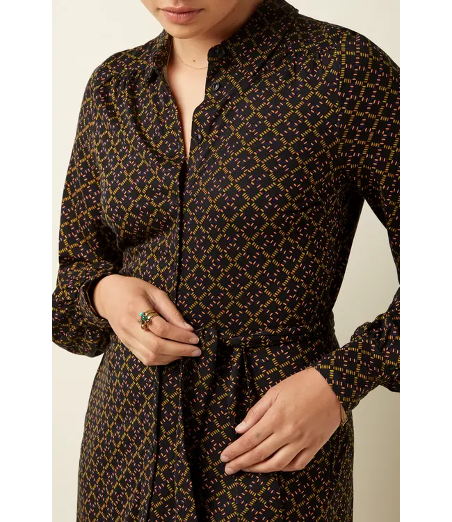 KING LOUIE •• Maisie Dress Dynamo | Black