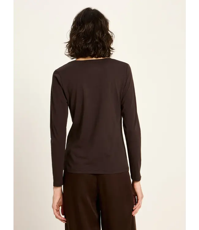LANIUS ••  Long-sleeved shirt | Dark brown