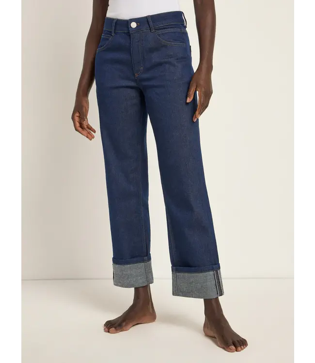 LANIUS ••  Jeans with turn-up | Blue denim
