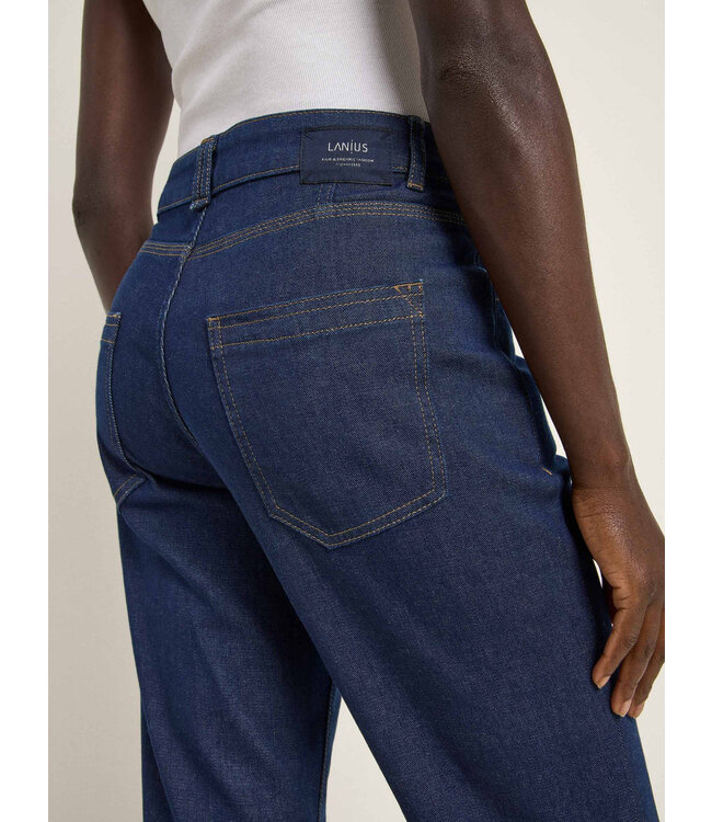 LANIUS ••  Jeans with turn-up | Blue denim