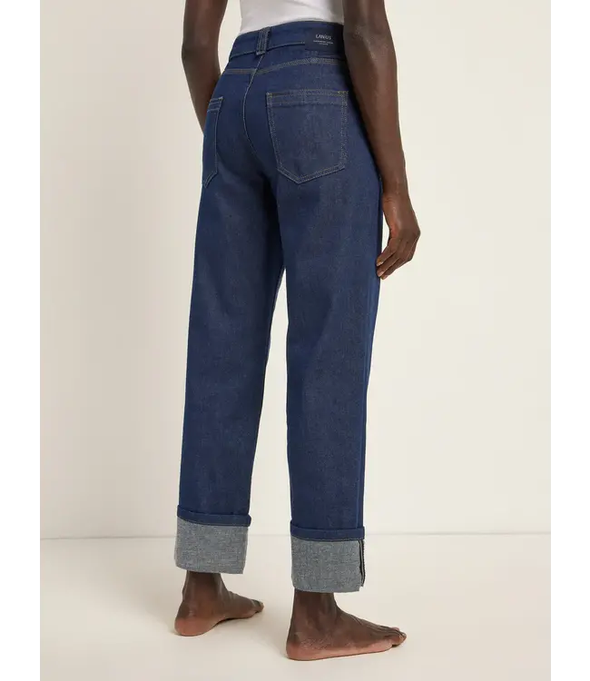 LANIUS ••  Jeans with turn-up | Blue denim