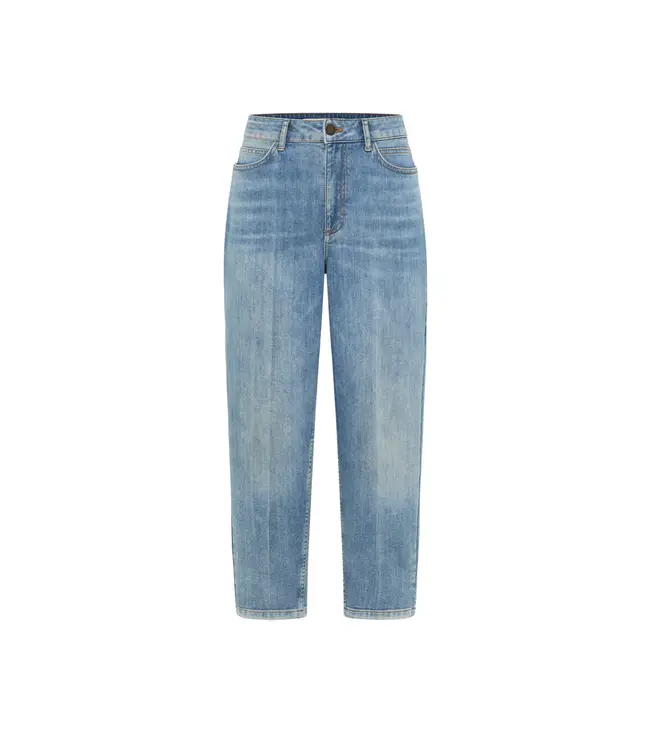 LANIUS •• Tapered Jeans | stonewash blue denim