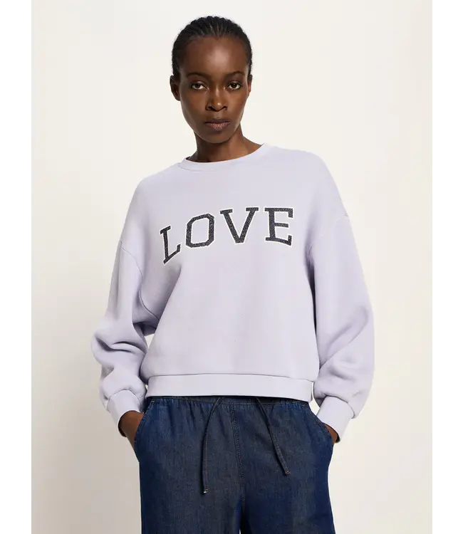 LANIUS •• Statement Sweatshirt | lupine