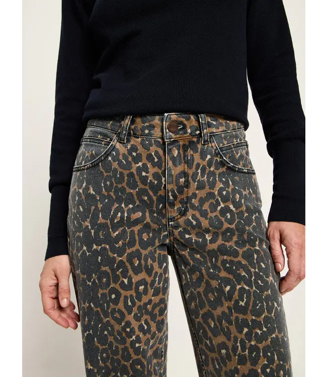 LANIUS •• Relaxte jeans | print Leo