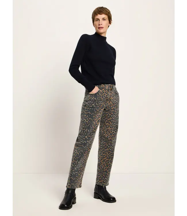 LANIUS •• Relaxte jeans | print Leo