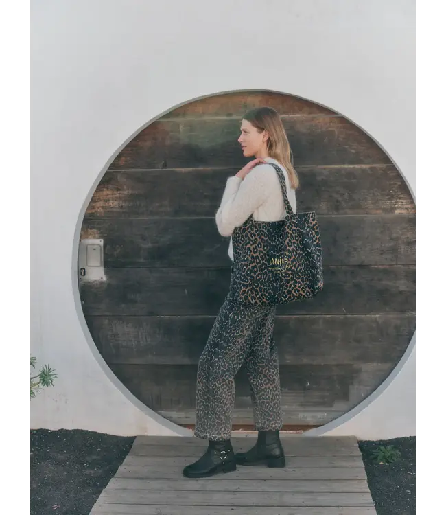 LANIUS •• Relaxte jeans | print Leo