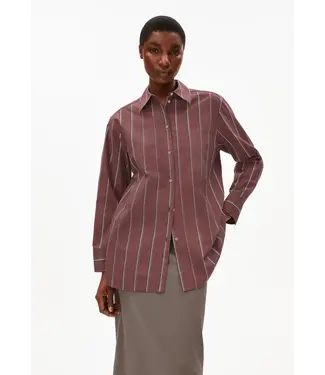 ARMEDANGELS •• HALIAA STRIPED | Dark berry