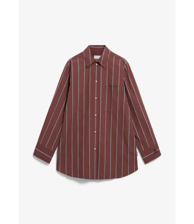 ARMEDANGELS •• HALIAA STRIPED | Dark berry