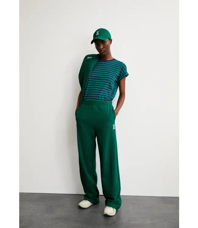 ARMEDANGELS •• Shirt  IDAARA STRIPES | emerald green-blue noon