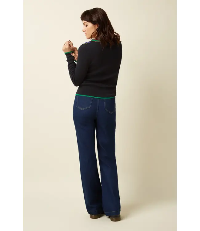 KING LOUIE •• Chris Pants Onyx Denim | Deep Blue