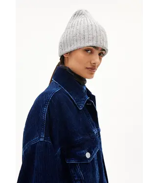 ARMEDANGELS •• TAALEEN TWEED | Oatmilk - Black