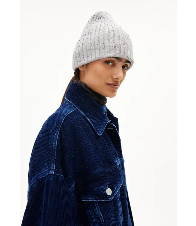 ARMEDANGELS •• TAALEEN TWEED | Oatmilk - Black