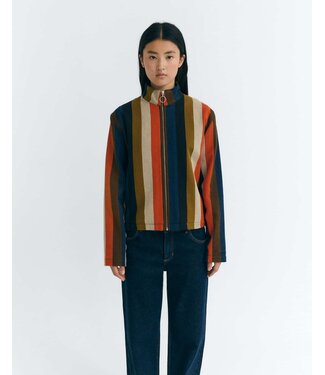 THINKING MU •• Gestreept jasje Ceci | Burnley Blanket