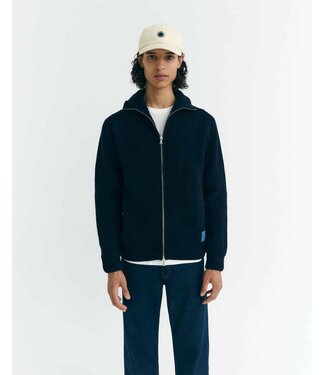 THINKING MU •• Knitted Sweater Ekaiz | Navy