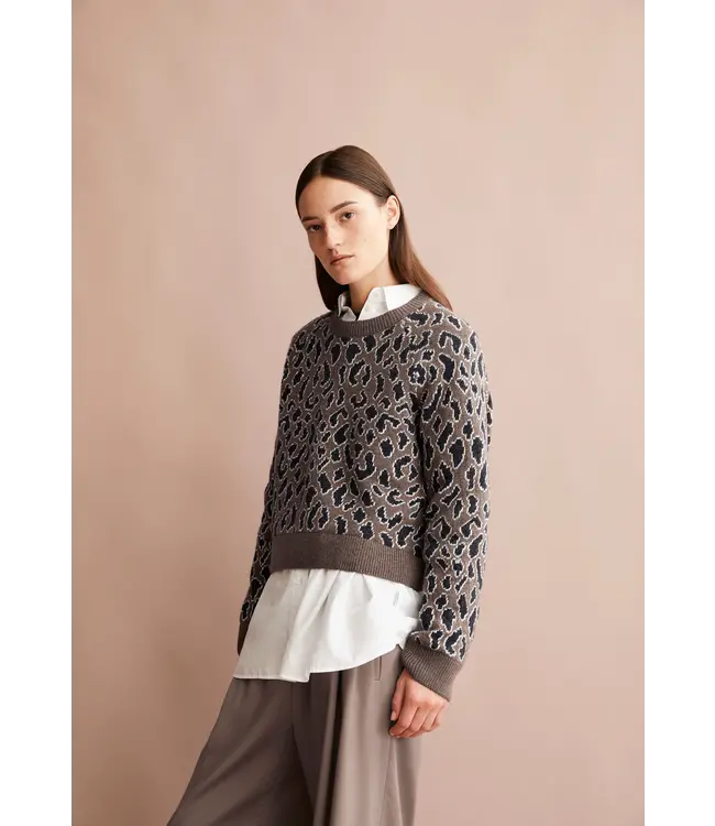 ARMEDANGELS •• DILIRIAA LEOPAA | Walnut Cream