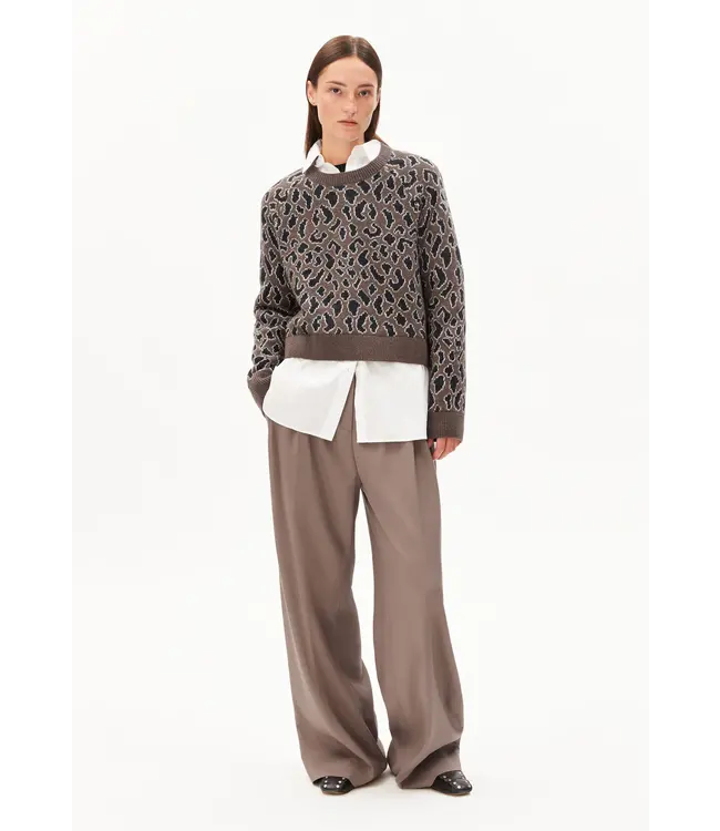 ARMEDANGELS •• DILIRIAA LEOPAA | Walnut Cream