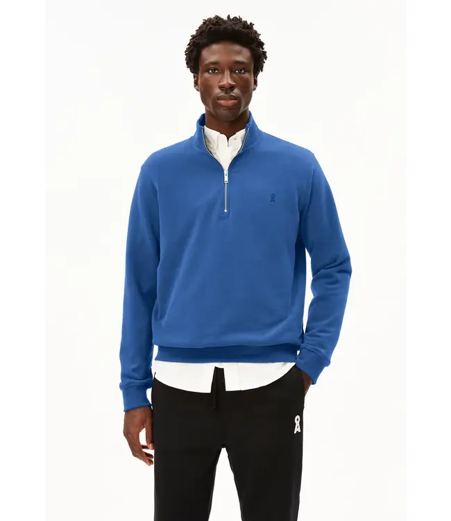 ARMEDANGELS •• WAARLO FLEECE SWEATSHIRT | Dark Morning