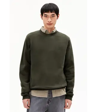 ARMEDANGELS •• BAARO FLEECE SWEATSHIRT | Forest Pine