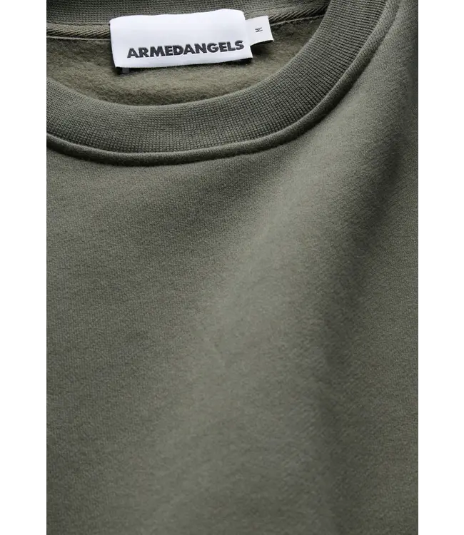 ARMEDANGELS •• BAARO FLEECE SWEATSHIRT | Forest Pine