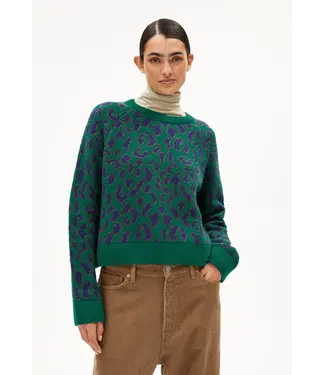 ARMEDANGELS •• DILIRIAA LEOPAA | Emerald green