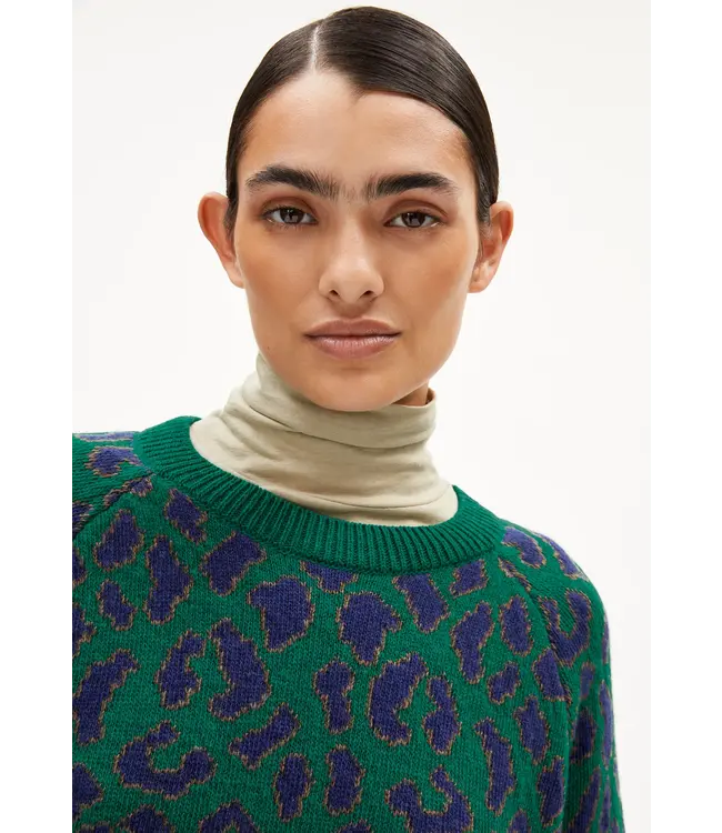 ARMEDANGELS •• DILIRIAA LEOPAA | Emerald green