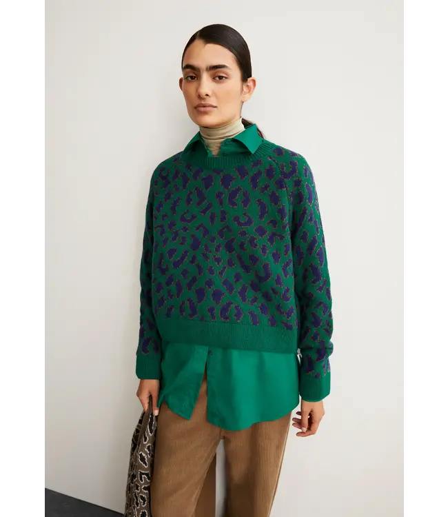 ARMEDANGELS •• DILIRIAA LEOPAA | Emerald green