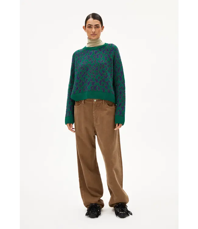 ARMEDANGELS •• DILIRIAA LEOPAA | Emerald green