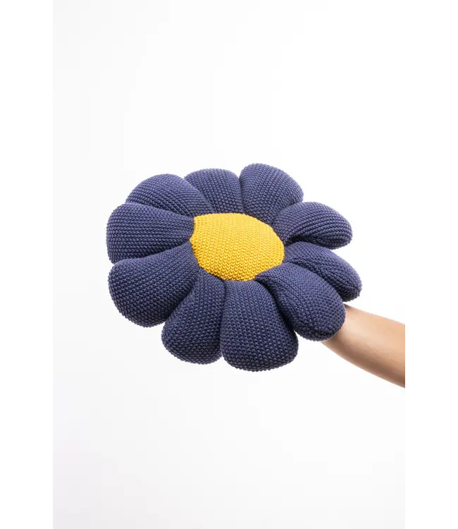 Tranquillo •• Cushion FLOWER | Blue