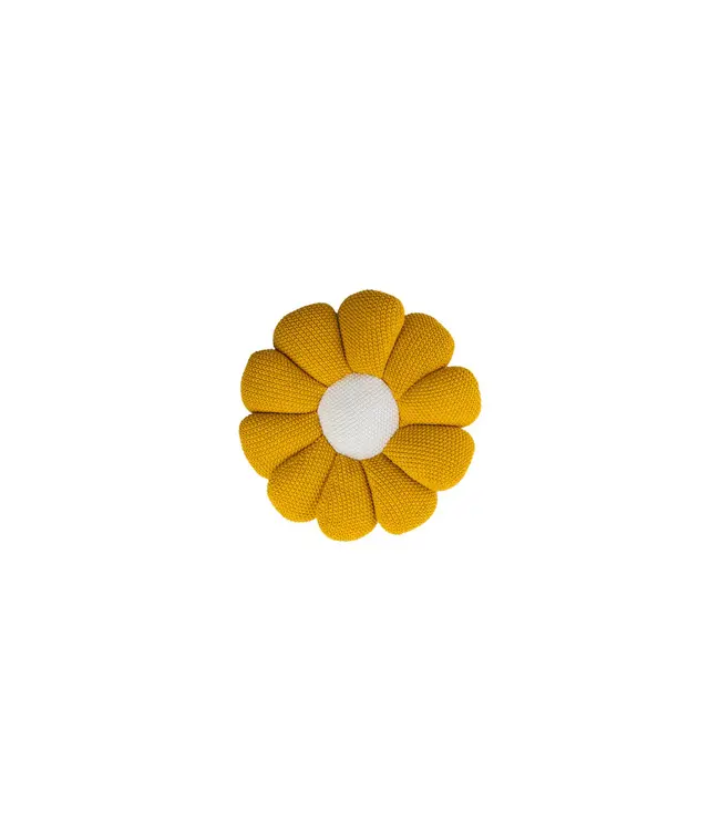 Tranquillo •• Cushion FLOWER | Yellow
